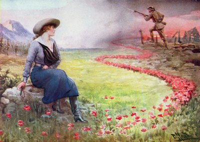 Ohut punainen viiva (värilitraus) tekijältä Harold Hume Piffard