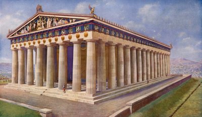 Parthenon, Ateenan loistava diadeemia ja vertaansa vailla olevien veistosten aarreaitta tekijältä Harold Oakley