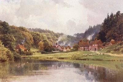 Friday Street, matkalla Leith Hillille (värilitro) tekijältä Harold Sutton Palmer