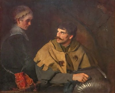 Palvelijoiden salissa tekijältä Harriet Backer