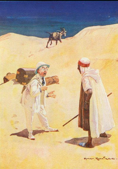 Aasi ja hänen varjonsa (väri lito) tekijältä Harry Rountree