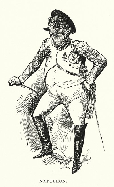Napoleon (litografia) tekijältä Harry (after) Furniss