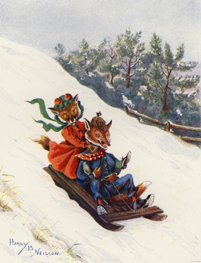 Tabagganing (Black Litho) tekijältä Harry B Neilson