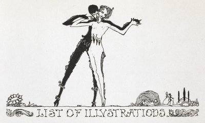 Mies ja nainen tanssimassa. tekijältä Harry Clarke