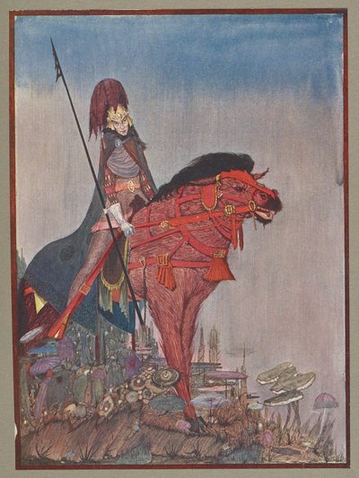 Paroni Frederick Von Metzengerstein. tekijältä Harry Clarke