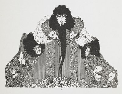 Kuva Siniparrasta. tekijältä Harry Clarke