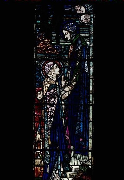 Pyhä Elisabet ja Maria tekijältä Harry Clarke