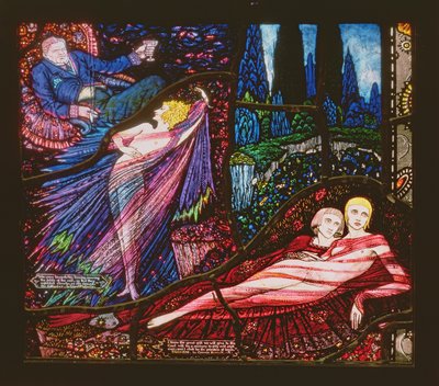 Huonekalut ja erilaiset esineet 1100- ja 1300-luvuilta tekijältä Harry Clarke