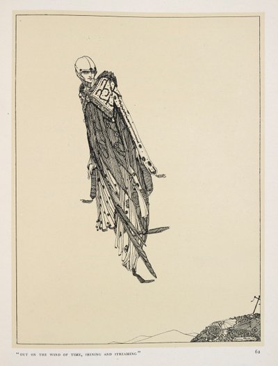 Suuri rakastaja. "Ajan tuulessa,   loistaa ja suoratoistaa" tekijältä Harry Clarke