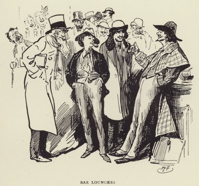 Baari lepotuoleja tekijältä Harry Furniss