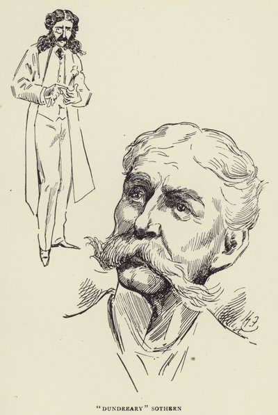 Dundreary Sothern tekijältä Harry Furniss