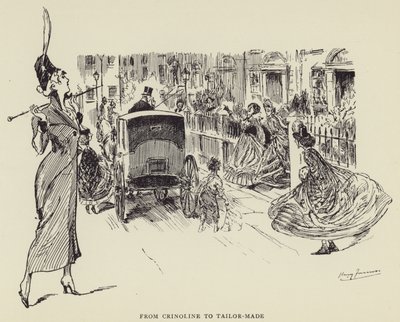 Crinolinesta räätälöityyn tekijältä Harry Furniss