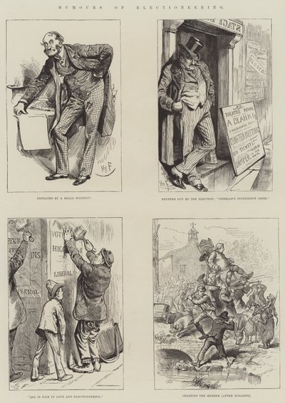 Vaalihuumoria tekijältä Harry Furniss