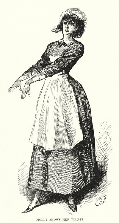 Charles Dickensin kuvitus suurille odotuksille (litho) tekijältä Harry Furniss