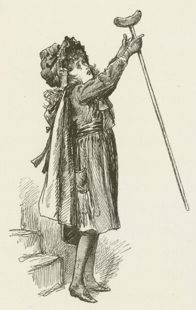 Lewis Carrollin kuvitus Sylvielle ja Brunolle tekijältä Harry Furniss