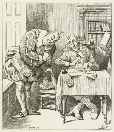Lewis Carrollin kuvitus Sylvielle ja Brunolle tekijältä Harry Furniss