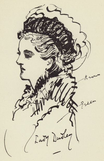 Lady Dudley tekijältä Harry Furniss
