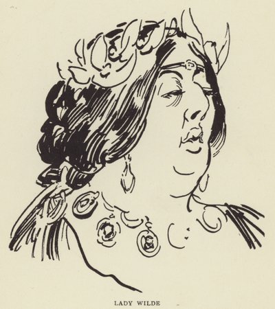 Lady Wilde tekijältä Harry Furniss