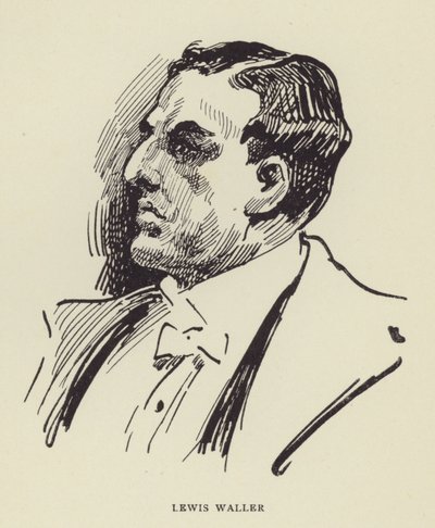 Lewis Waller tekijältä Harry Furniss