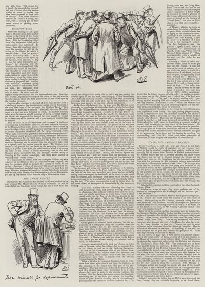 Elämä parlamentissa, muukalaiset talossa tekijältä Harry Furniss