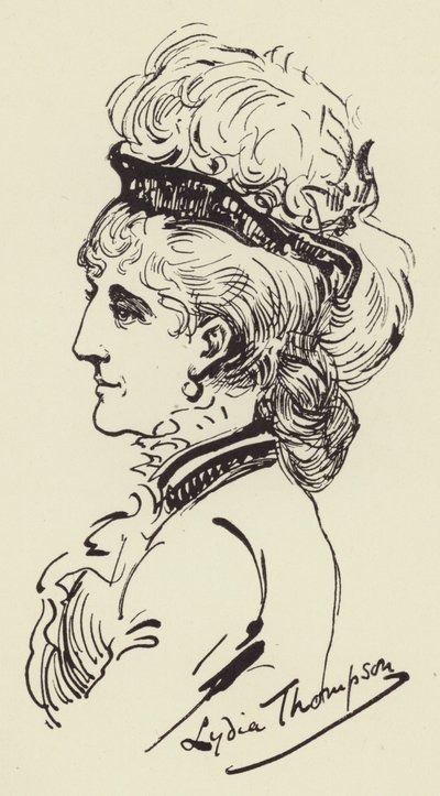Lydia Thompson tekijältä Harry Furniss