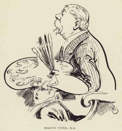 Marcus Stone, RA tekijältä Harry Furniss