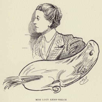 Neiti Lucy Kemp-Welch tekijältä Harry Furniss