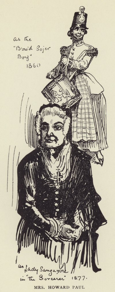 Rouva Howard Paul tekijältä Harry Furniss