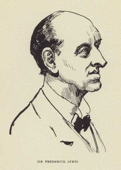 Sir Frederick Sykes tekijältä Harry Furniss