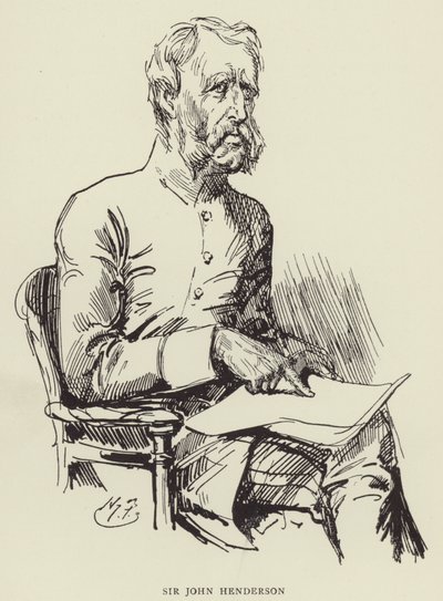 Sir John Henderson tekijältä Harry Furniss
