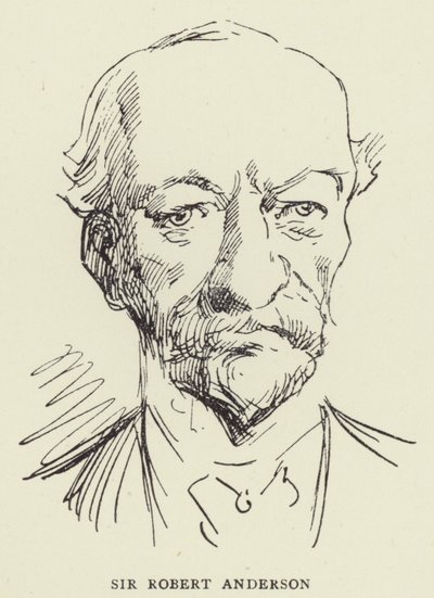 Sir Robert Anderson tekijältä Harry Furniss