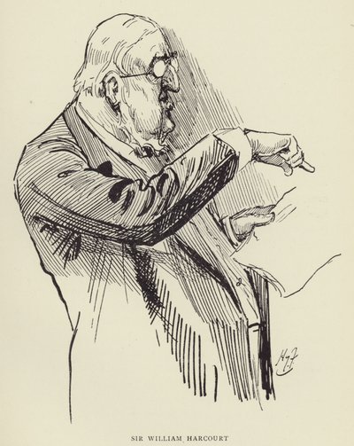 Sir William Harcourt tekijältä Harry Furniss