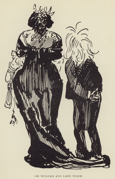 Sir William ja Lady Wilde tekijältä Harry Furniss