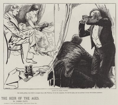 Aikojen perillinen, kirjoittanut James Payn tekijältä Harry Furniss