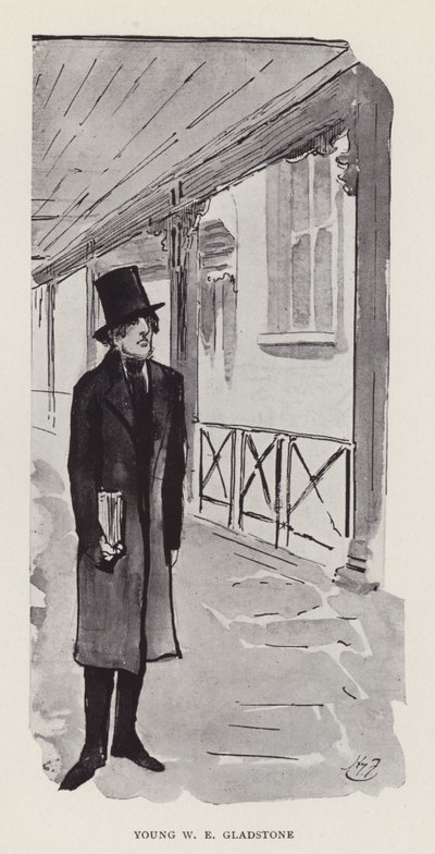 Nuori W E Gladstone tekijältä Harry Furniss