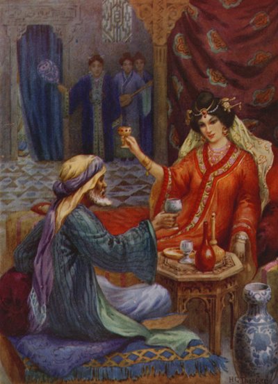 Prinsessa ja taikuri (värilitro) tekijältä Harry George Theaker