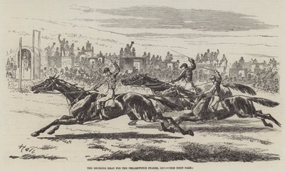 Ratkaiseva lämpö Cesarewitch-panoksille, 1857 tekijältä Harry Hall
