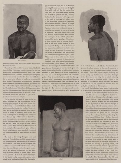 Brittiläisen Keski-Afrikan ihmiset tekijältä Harry Hamilton Johnston