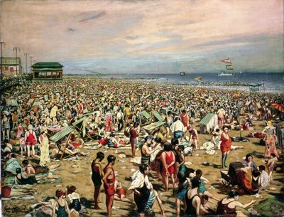 Beach Scene, Coney Island tekijältä Harry Herman Roseland