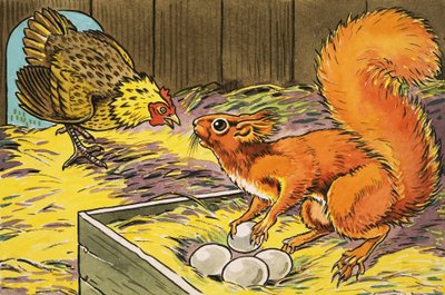 Pikku punainen orava tekijältä Harry M. Pettit