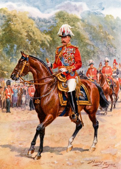 Kenttämarsalkka jaarli Kitchener (värilitro) tekijältä Harry Payne