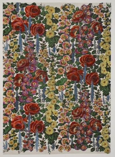 Hollyhocks and Roses, pubi. 1933 tekijältä Harry Wearne