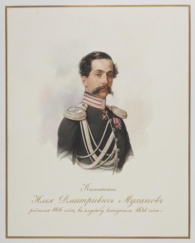 Ilja Dmitrievich Mukhanov 1815-1893 tekijältä Hau