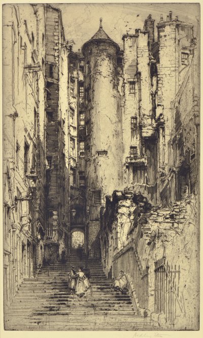 Advocates Close, Edinburgh tekijältä Hedley Fitton