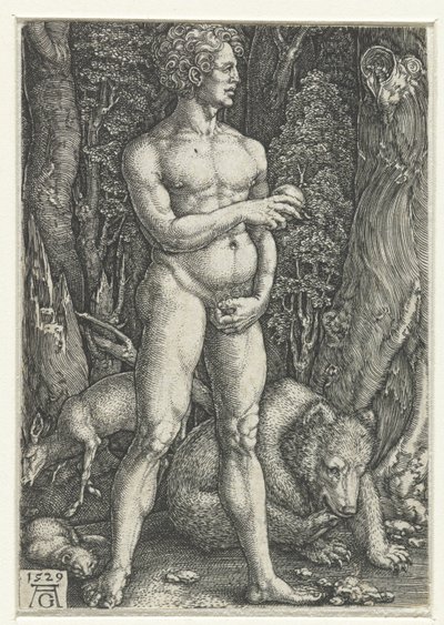 Adam tekijältä Heinrich Aldegrever