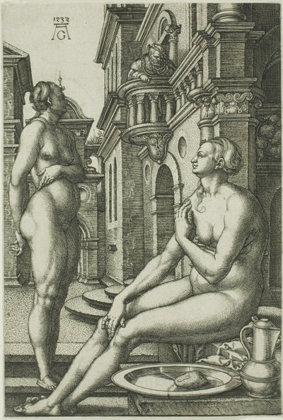 Betsabé al Bathfinnish tekijältä Heinrich Aldegrever