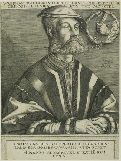 Bernard Knipperdolling tekijältä Heinrich Aldegrever
