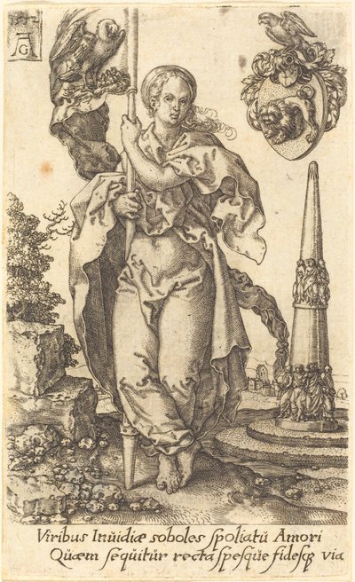 Hyväntekeväisyys, 1552. tekijältä Heinrich Aldegrever