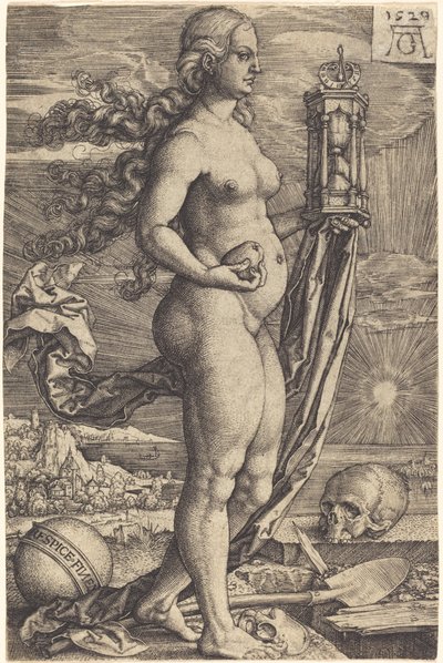 Kuolleiden muistotilaisuus, 1529. tekijältä Heinrich Aldegrever