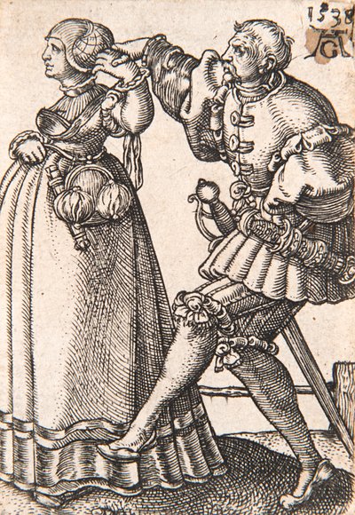 Sarjasta Pienet häätanssijat, 1538. tekijältä Heinrich Aldegrever